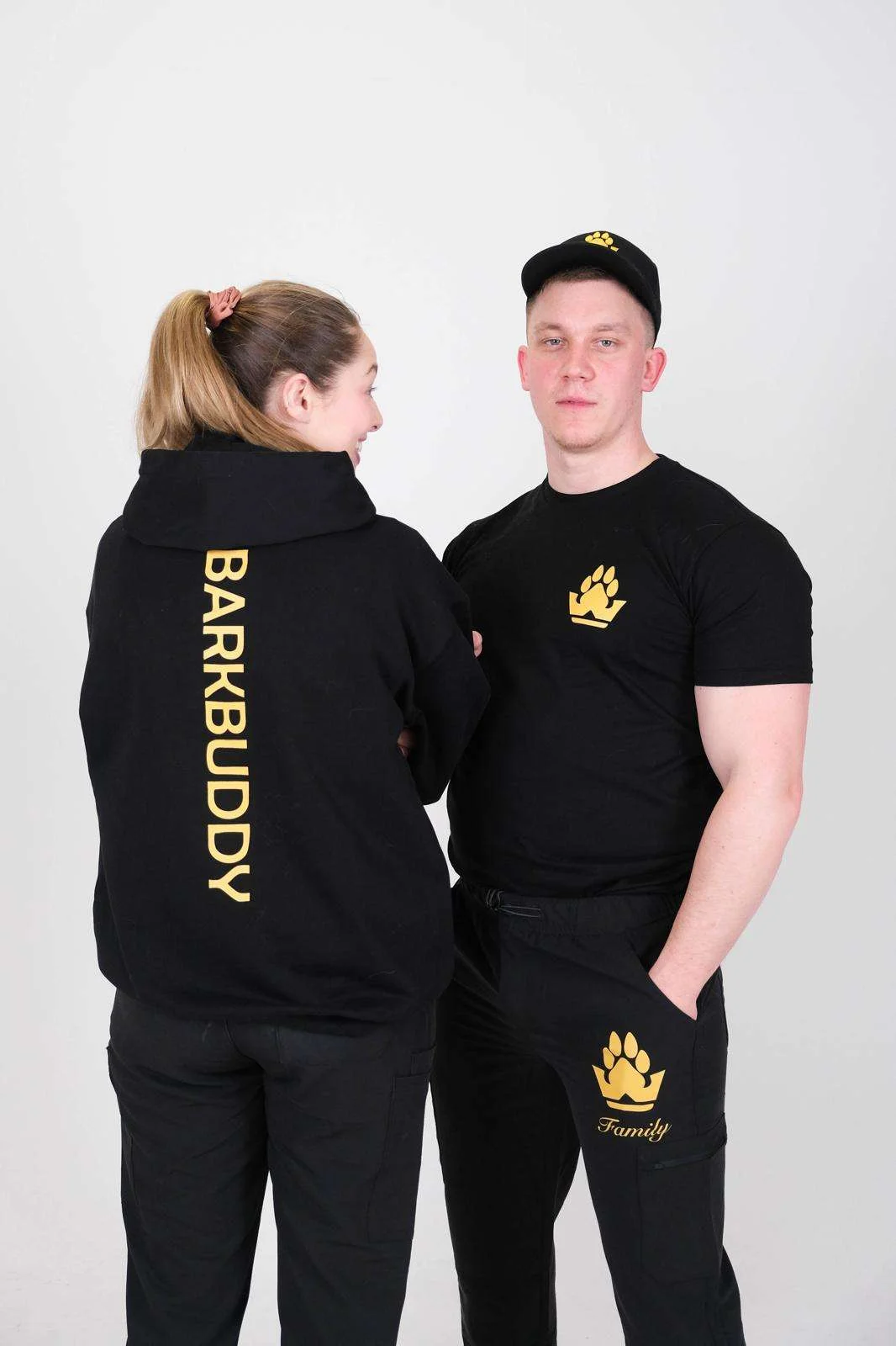 BarkBuddy branded clothing